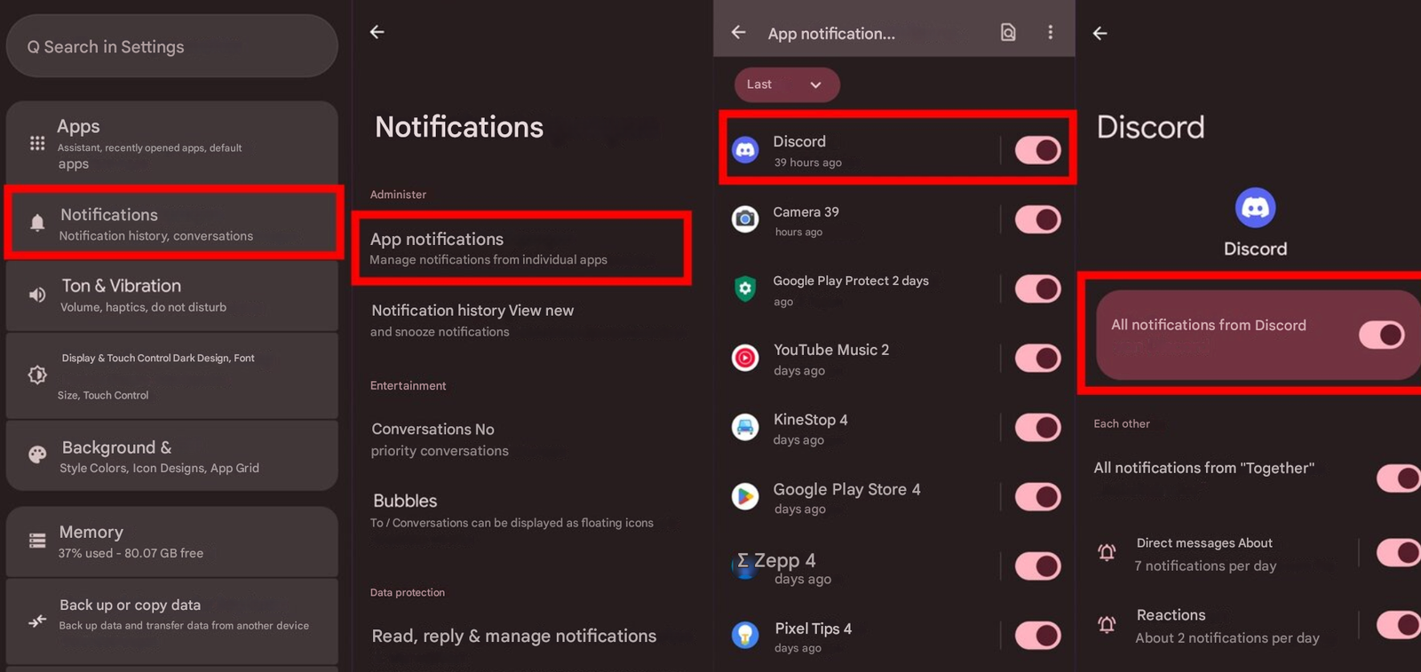 Discord Notifications Not Working? 5 Things That Helped Me Fix It 4 Check Notification Permissions on Android
