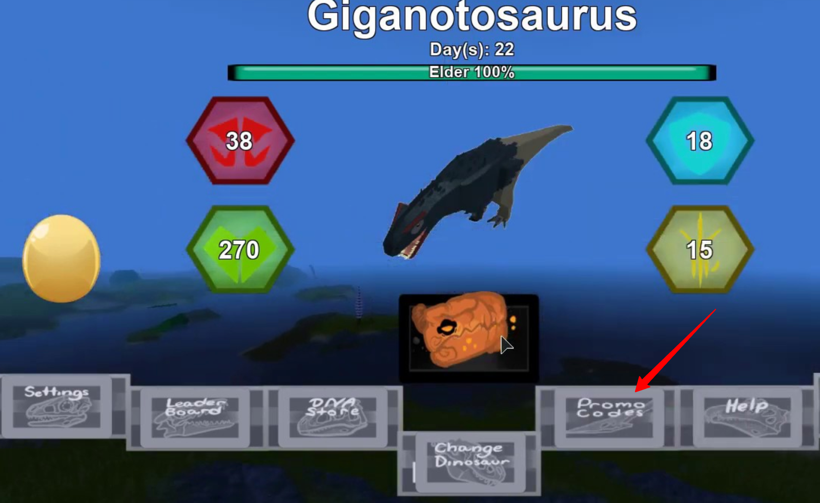 How to Redeem Codes in Dinosaur Simulator?