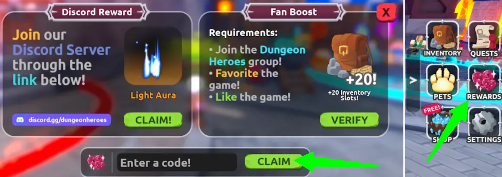 Dungeon Heroes Codes (July 2025) 1 How to Redeem Dungeon Heroes Codes